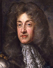 James II; attempts to impose the Declaration of Indulgence destroyed his support base James II (headshot).jpg