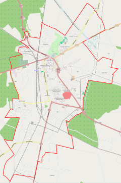 Localização de Jarocin na Polónia