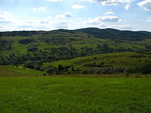 Горішній кінець села Княжполя