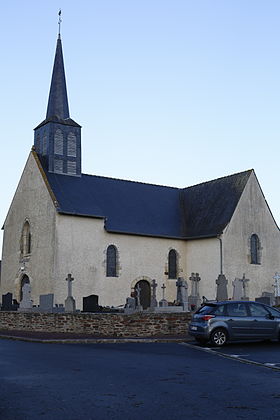 Vue générale de l'église.