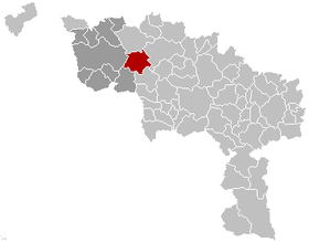 Localisation de Leuze-en-Hainaut