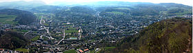 Liestal vom Schleifenberg her gesehen