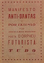 Miniatura para Manifesto Anti-Dantas