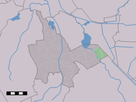 Localisation de Zuidlaarderveen