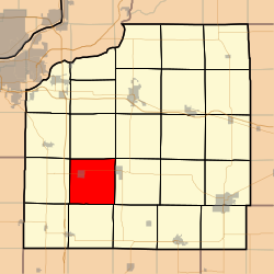 Location in Henry County