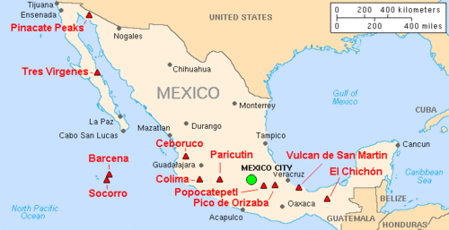 Карта mexico volcanoes.gif