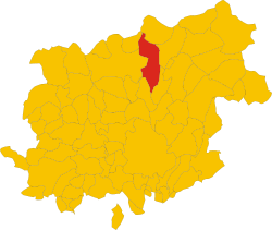 Lokasi Circello di Provinsi Benevento