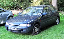 Mitsubishi-Colt, דגם "CAO" שנת 1995, נפח מנוע 1,597 סמ"ק (דגם "CAO" יובא לישראל בין השנים 1994–1995)