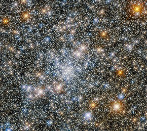 Слика од NGC 6540 со помош на вселенскиот телескоп Хабл