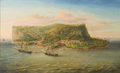 Peinture de l'île vers 1870.