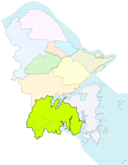 寧海縣的地理位置