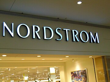 The former Nordstrom entrance in the mall