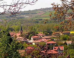 Skyline of Civrieux-d'Azergues