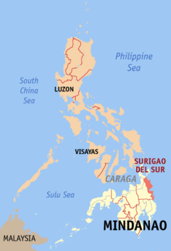 Location in the Philippines