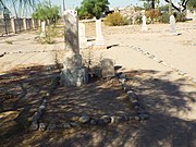 The grave of Tom Graham in the "A.O.U.W. & K of P Cemetery" section.