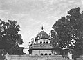 Photograph of Gurdwara Dera Sahib in Lahore, India (now Pakistan), circa 1909