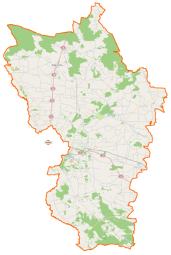 Mapa lokalizacyjna powiatu kaliskiego