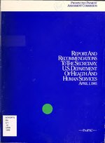 Миниатюра для Файл:Report and recommendations to the Secretary, U.S. Department of Health and Human Services (IA reportrecommenda00unit 12).pdf