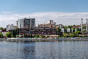 СарГРЭС, вид с Волги