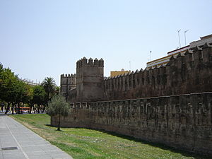 Стены района «Макарена», Севилья. Здесь многие республиканцы были казнены после путча