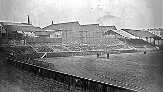Vue générale du stade Bauer à Saint-Ouen le 16 novembre 1927.