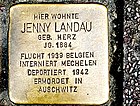 Stolperstein Jenny Landau