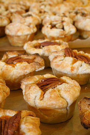 Potato and pecan tarts or muffins.