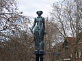 La statue (érigée vers 1955) de Trijn van Leemput à Utrecht.