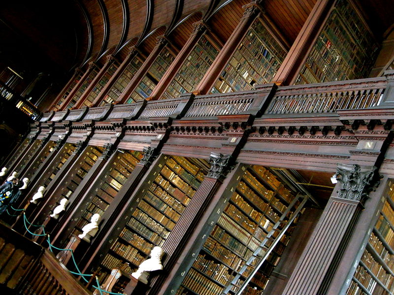 Trinity College Library (there's a bookshop!). From 28 Best Bookshops in Dublin