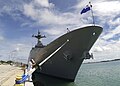 ROKS Chungmugong Yi Sun-shin docked in Apra Harbor, Hawaii on 14 June 2004.