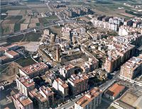 Campanar en la década de 1990.