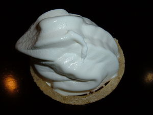 A vanilla ice cream cone