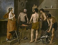 Vulkanoren sutegia, 1630, Prado Museoa, Madril