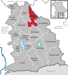Lage der Gemeinde Weyarn im Landkreis Miesbach