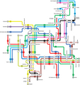 Schematische Netzdarstellung (2012)