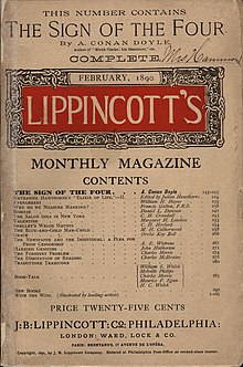 "The Sign of the Four" in Lippincott’s Monthly Magazine (1890).jpg