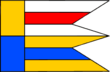 Vlag van Ťahanovce