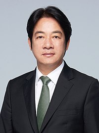 Nykyinen varapresidentti William Lai