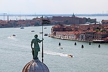 Giudecca Canal 0 Venise, le Canal de la Guidecca vu du campanile de San Giorgio Maggiore.JPG