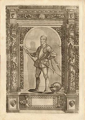 Посмертное изображение на гравюре (1603)