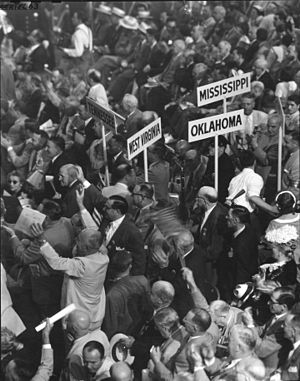 Attendees at the 1952 convention 1952 Republican National Convention.jpg