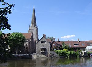 English: St Helen's Church, Abingdon, Berkshire