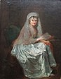 Anna Dorothea Therbusch: Selbstporträt mit dem Einglas (1782)
