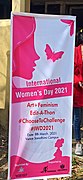 Art + Feminism Edit-A-Thon banner