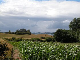 Paysage de l'île de Barsø