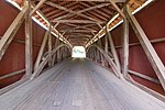 Baumgartner's Covered Bridge i Pennsylvania, USA