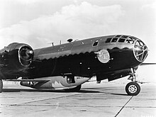 Bell X-1 and its B-29 mother ship Bell X-1 in the belly of a B-29.jpg