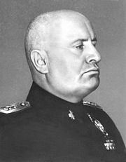 Benito Mussolini Benito Mussolini portrait as dictator (retouched).jpg