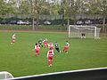 Match de foot en Billy-Montigny et Beuvry-la-Fôret, en avril 2014.