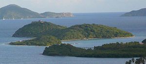 Buck Island, British Virgin Islands - view fro...